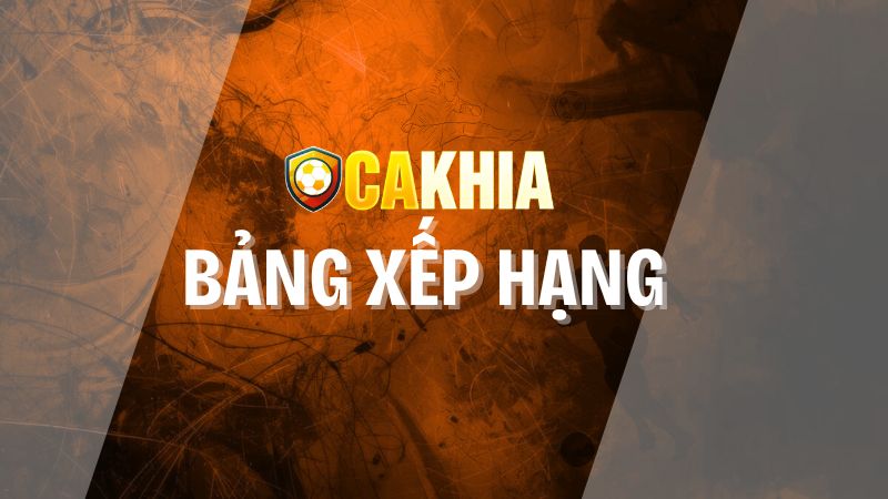 bảng xếp hạng